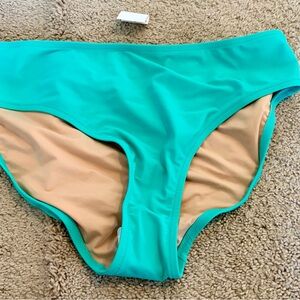 J. Crew Teal Bikini Bottoms